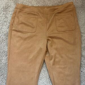 Stylish Tan Wide Leg Pants